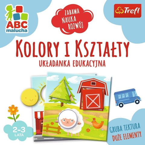 Trefl Gra edukacyjna Trefl ABC Malucha Kolory I kształty (01939)