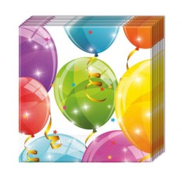 Godan Serwetki sparkling baloons 20szt bibuła [mm:] 330x330 Godan (88150)