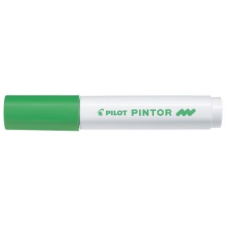 Pilot Marker specjalistyczny Pilot PINTOR zielony jasny Mmm okrągła końcówka (PISW-PT-M-LG)