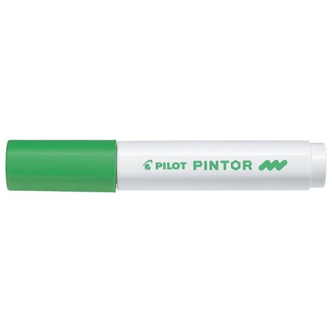 Pilot Marker specjalistyczny Pilot PINTOR zielony jasny Mmm okrągła końcówka (PISW-PT-M-LG)