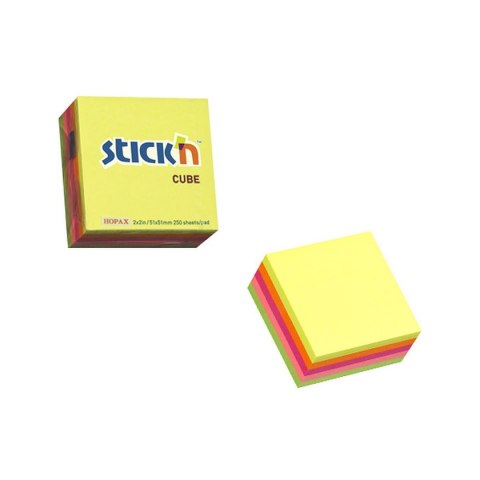 Stick'n Notes samoprzylepny Stick'n Sticken mix 250k [mm:] 50x50 (21203)