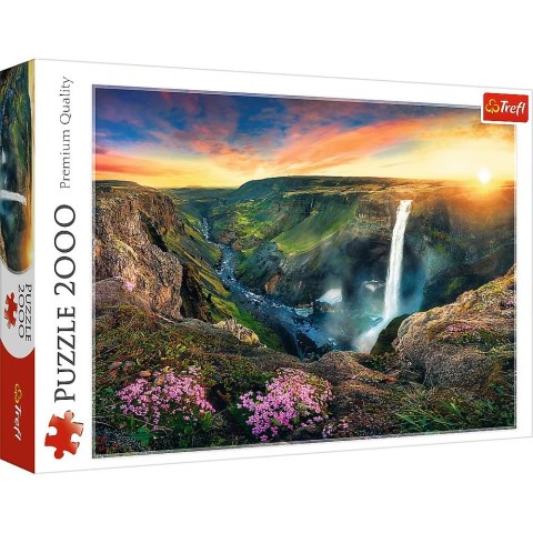 Trefl Puzzle Trefl wodospad haifoss 3000 el. (27091)