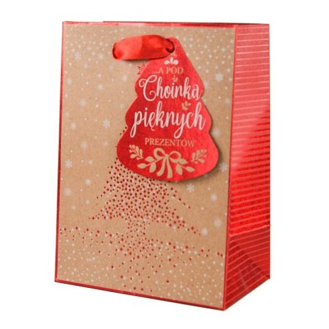 Kukartka Torba prezentowa torebka ozdobna Bożenarodzenie [mm:] 330x456x 120 Kukartka (QPS)