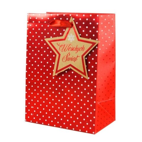 Kukartka Torba prezentowa torebka ozdobna Bożenarodzenie [mm:] 330x456x 120 Kukartka (QPS)