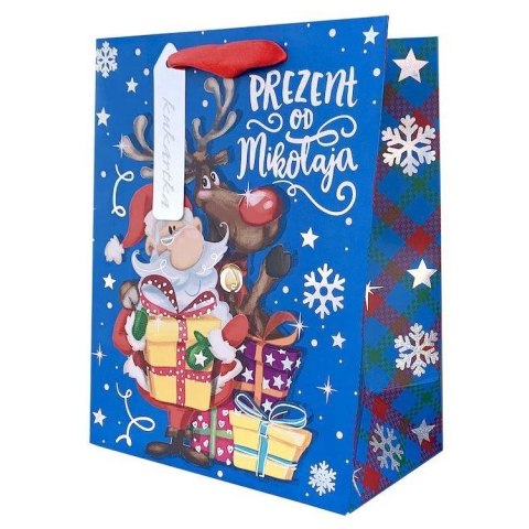 Kukartka Torba prezentowa torebka ozdobna Bożenarodzenie [mm:] 330x456x 120 Kukartka (QPS)