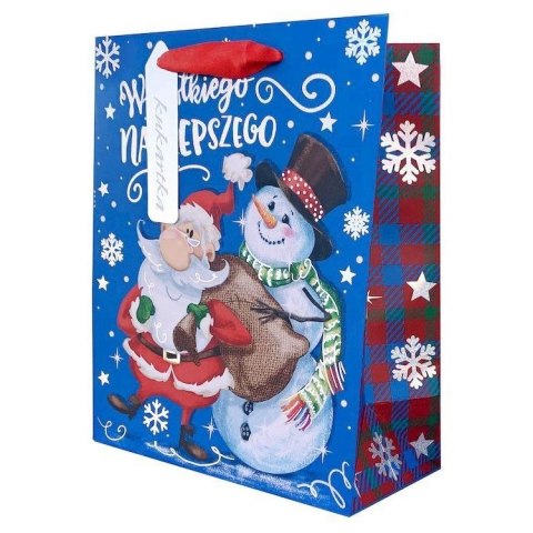 Kukartka Torba prezentowa torebka ozdobna Bożenarodzenie [mm:] 330x456x 120 Kukartka (QPS)