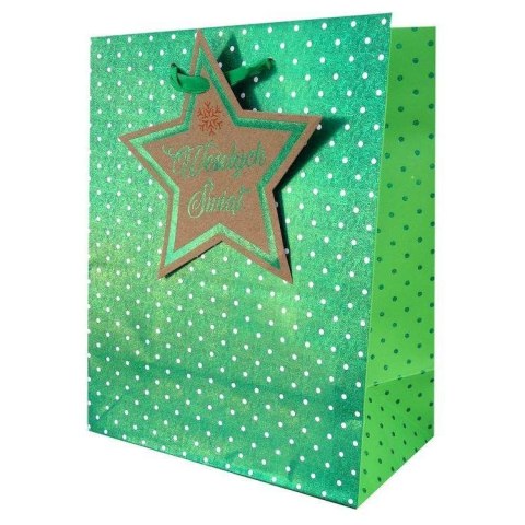 Kukartka Torba prezentowa torebka ozdobna Bożenarodzenie [mm:] 330x456x 120 Kukartka (QPS)