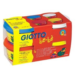 Giotto Ciastolina Giotto 4 kol. bebe 400g (464901)