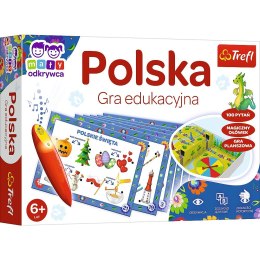 Trefl Gra edukacyjna Trefl Mały Odkrywca i Magiczny Ołówek Polska Magiczny ołówek (02114)