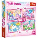 Trefl Puzzle Trefl 4w1 el. (34389)