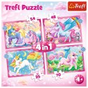 Trefl Puzzle Trefl 4w1 el. (34389)