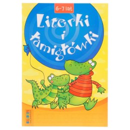 Literka Książeczka edukacyjna Literki i łamigłówki 6-7 lat Literka