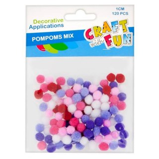 Craft with Fun Pompony Craft with Fun mix 12 szt (439300)