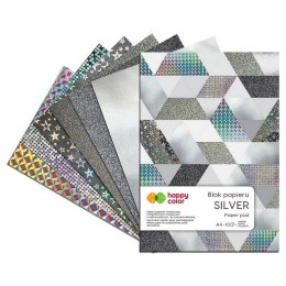 Happy Color Zeszyt papierów kolorowych Happy Color A4 mixg 10k (HA 3820 2030-MS)