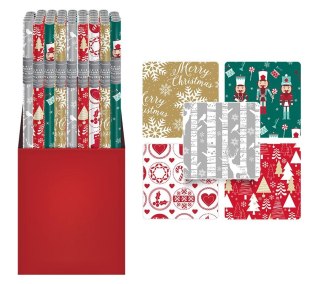 Interdruk Papier ozdobny Interdruk CHRISTMAS mix [mm:] 200x70 (5902277327048)