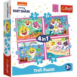 Trefl Puzzle Trefl 4w1 el. (34378)