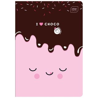 Interdruk Zeszyt Interdruk zapachowy CHOCOLATE A5 32k. 70g krata (ZE32#ZAPCHO)