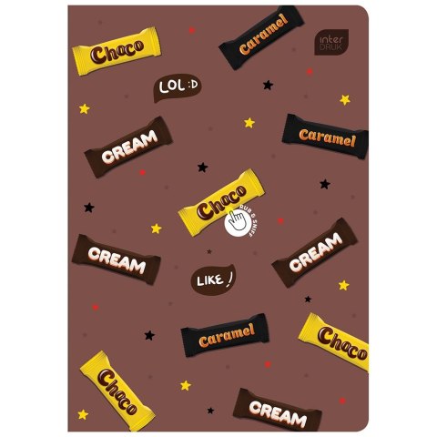 Interdruk Zeszyt Interdruk zapachowy CHOCOLATE A5 32k. 70g krata (ZE32#ZAPCHO) Interdruk Zeszyt Interdruk zapachowy CHOCOLATE A5 32k. 70g krata (ZE32#ZAPCHO)
