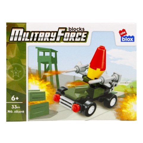 Alleblox Klocki konstrukcyjne Alleblox Military 30-33 elementy (492861)