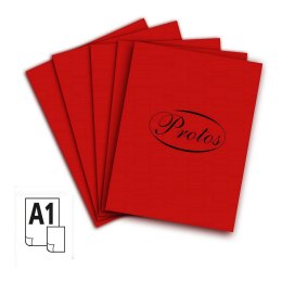 Protos Brystol Protos A1 A1 czerwony ciemny 160-180g 20k [mm:] 610x860