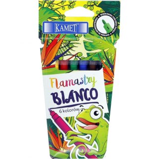 Kamet Flamaster Kamet Bianco 6 kol.