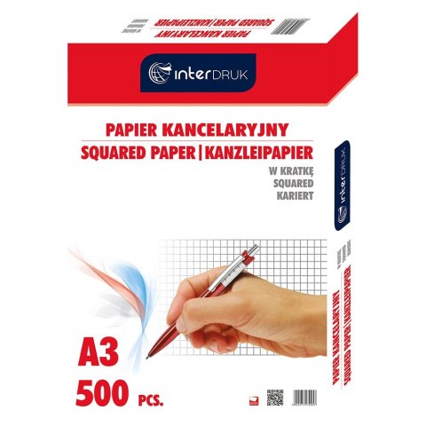 Interdruk Papier kancelaryjny Interdruk A3 krata [mm:] 297x420 (PAKA)