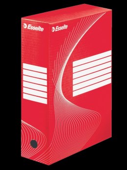 Esselte Pudło archiwizacyjne Boxy 100 A4 czerwony karton [mm:] 245x100x 345 Esselte (128422)