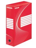 Esselte Pudło archiwizacyjne Boxy 100 A4 czerwony karton [mm:] 245x100x 345 Esselte (128422)