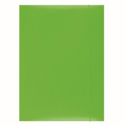 Office Products Teczka kartonowa na gumkę A4 zielony 300g Office Products (21191131-02)