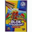 Class Investment Blok rysunkowy Class Investment A4 biały 120g 20k
