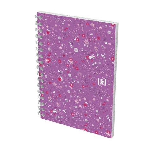 Oxford Kołozeszyt (kołobrulion) Oxford Floral A6 50k. 90g krata [mm:] 110x148 (400094826)