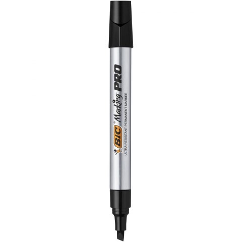 Bic Marker permanentny Bic Marking czarny 1,7-4,7mm ścięta końcówka (964802)