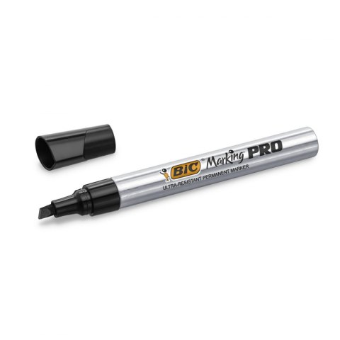 Bic Marker permanentny Bic Marking czarny 1,7-4,7mm ścięta końcówka (964802)
