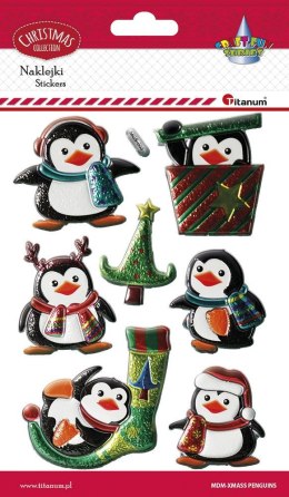 Titanum Naklejka (nalepka) Craft-Fun Series Boże Narodzenie Titanum (pingwiny)