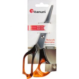 Titanum Nożyczki Titanum bursztynowe 17,5cm (S04005)
