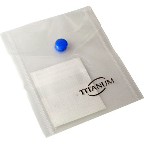 Titanum Teczka kopertowa PP Titanum A7 pionowa biała transparentna (TKV7CL)