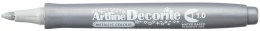 Artline Marker permanentny Artline metaliczny decorite, srebrny 1,0mm pędzelek końcówka (AR-033 9 8)