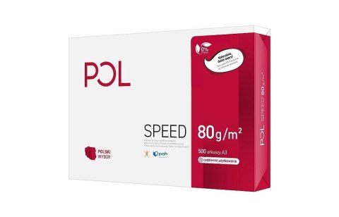 Pol Papier ksero Pol speed A3 biały 500k. 80g