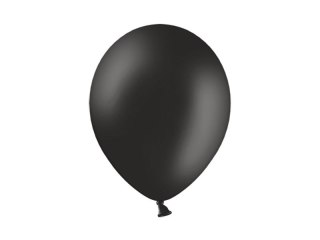 Partydeco Balon gumowy Partydeco czarna 270mm 12cal (12P-025)