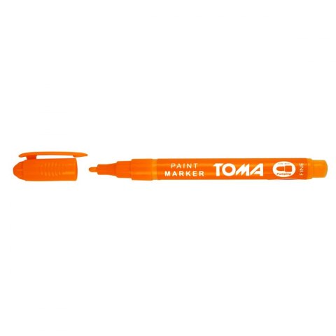 Toma Marker olejowy Toma, pomarańczowy okrągła końcówka (to-41)