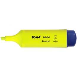 Toma Zakreślacz Toma, żółty 1,0-5,0mm (TO-334 0 2)