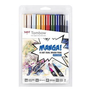 Tombow Flamaster Tombow 10 kol. (ABT-10C-MANGA1)