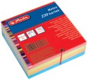 Herlitz Kostka papierowa klejona Herlitz mix 80x80x30 (9561564)