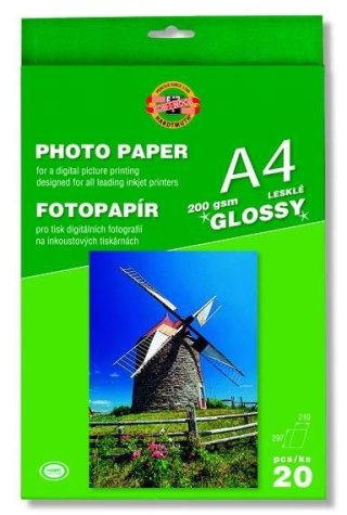 Koh-I-Noor Papier foto Koh-I-Noor A4 200g [mm:] 210x297