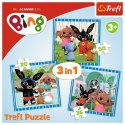 Trefl Puzzle Trefl 3w1 3w1 el. (34851)