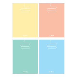 Herlitz Zeszyt Herlitz Pastel Color Blocking (9583295)