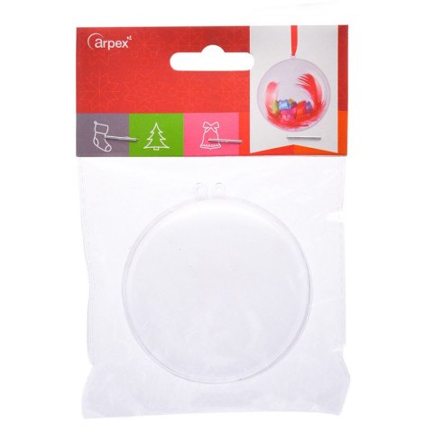 Arpex Bombki Arpex plastikowa 7cm otwierana plastik (BN4023)