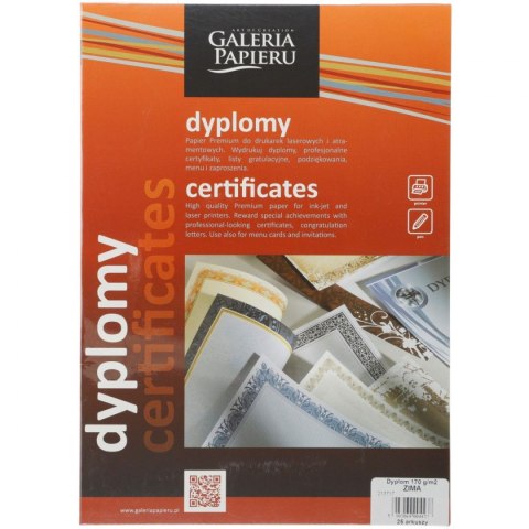 Galeria Papieru Dyplom Galeria Papieru zima A4 170g (213717) Galeria Papieru Dyplom Galeria Papieru zima A4 170g (213717)