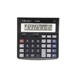 Vector Kalkulator na biurko Vector (KAV CD-1202 BLK)