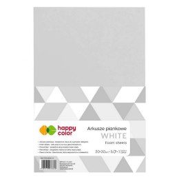 Happy Color Arkusz piankowy Happy Color kolor: biały 5 ark. [mm:] 210x297 (HA 7130 2030-0)